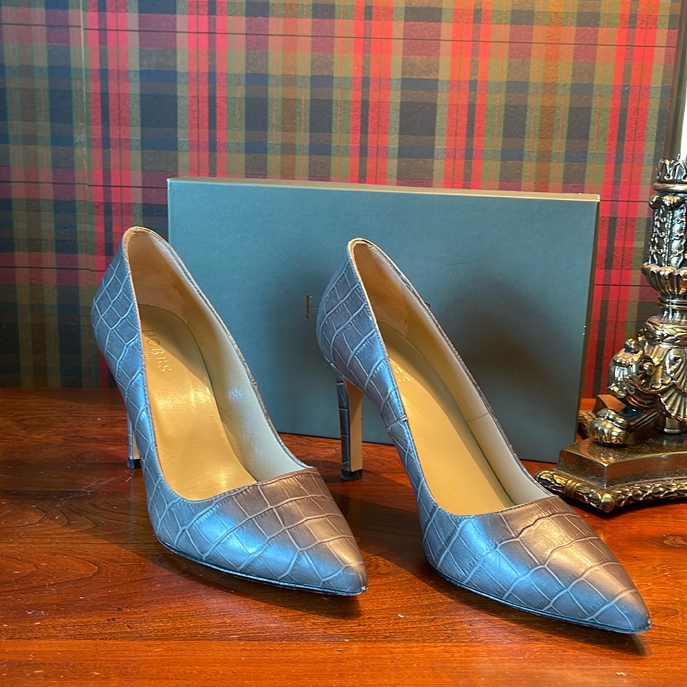 Hobbs of London Warm Grey Heels